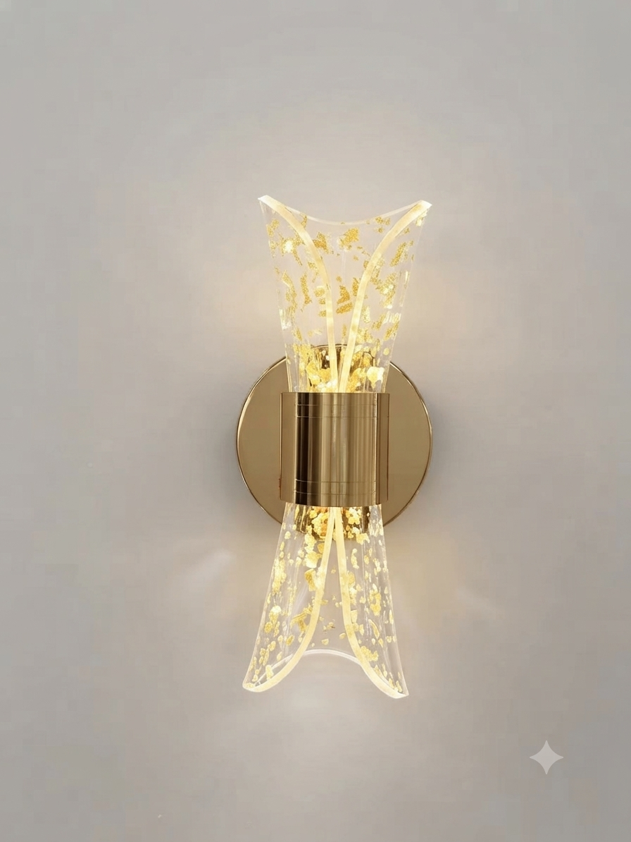 Modern Simple And Light Luxury Bedroom Wall Lamp