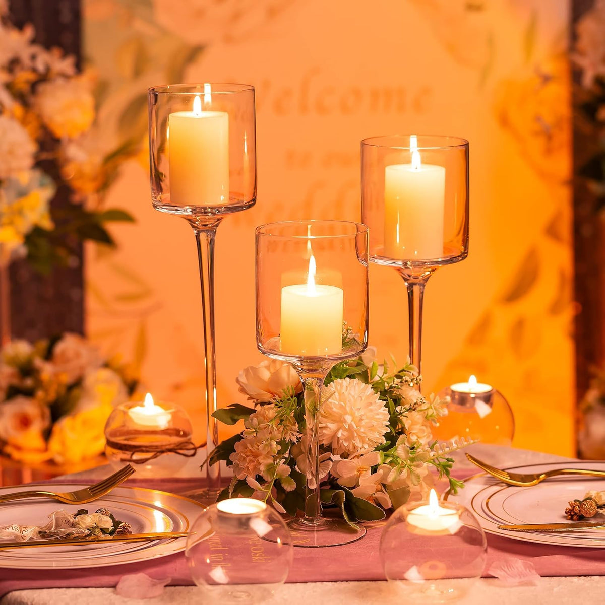 Candle Holder - Set of 3