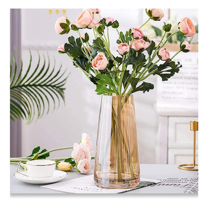 Luster Glass Vase - 9 inche